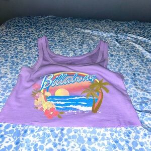 Billabong crop tank top
